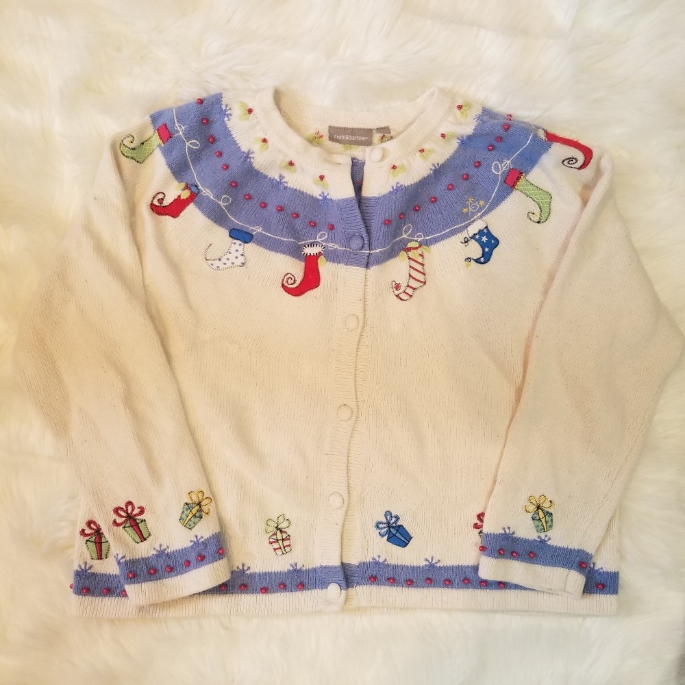 Holiday Cardigan Sweater XL